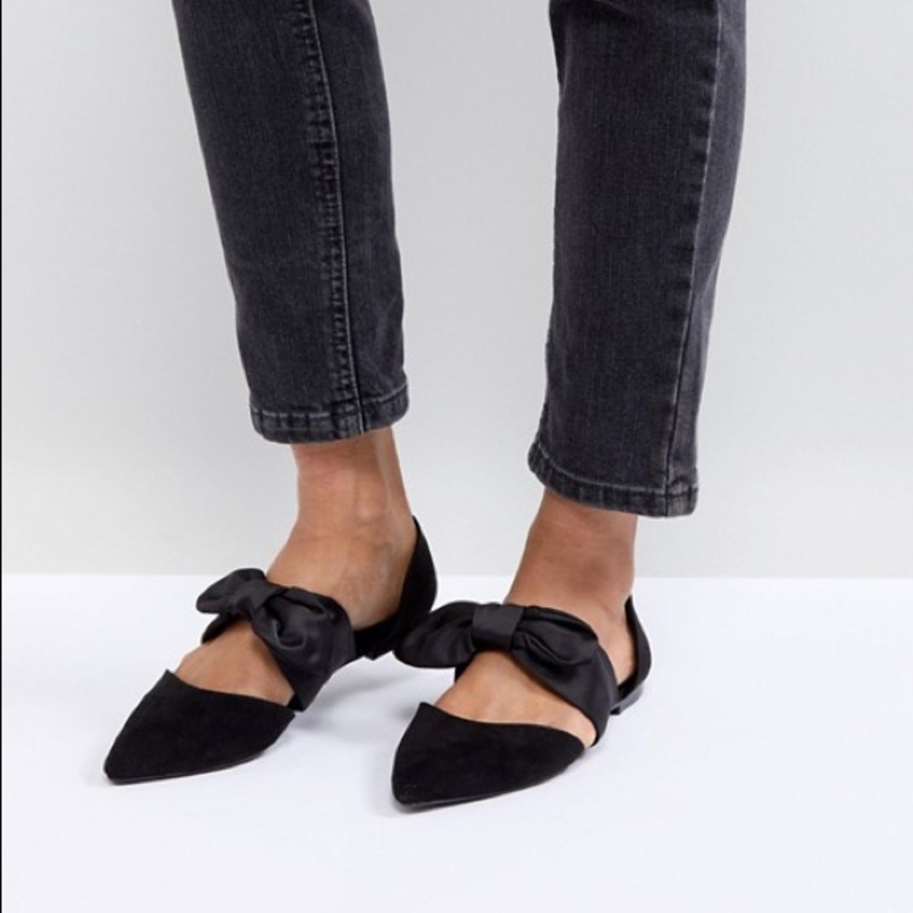 Bershka Bow Flats